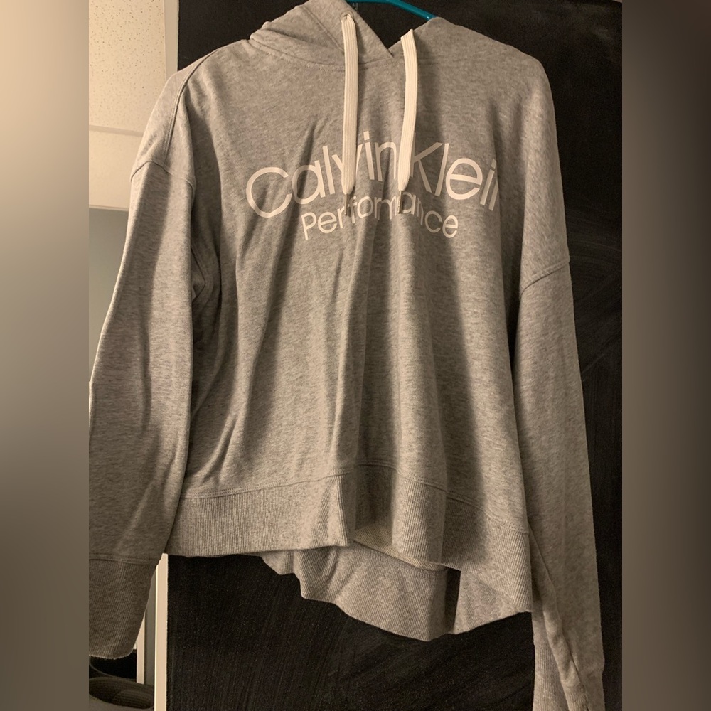 Calvin Klein grey performance sweatshirt
